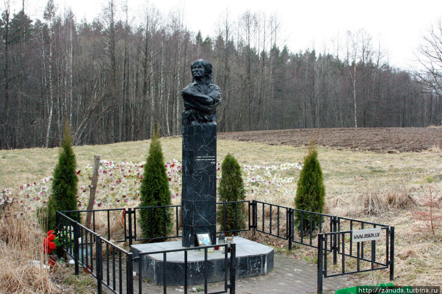 Памятник В. Цою Тукумс, Латвия