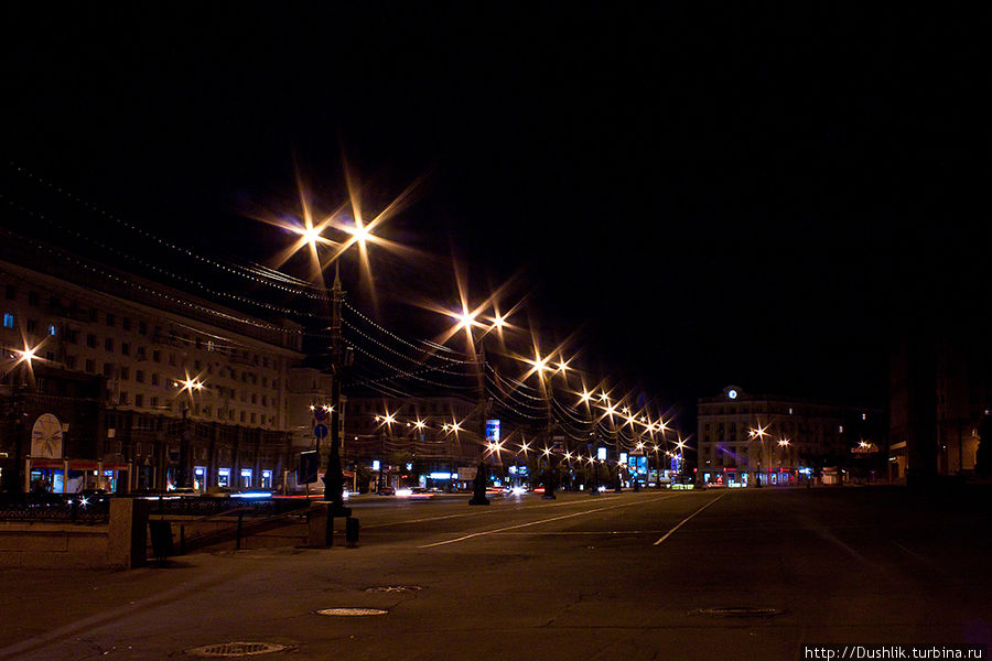 Летний ночной променад по Челябинску