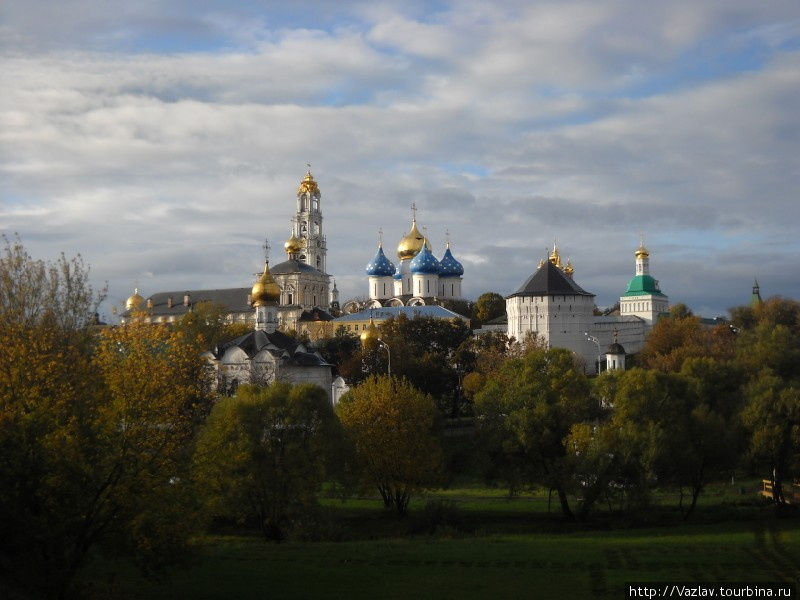 Панорама Лавры Сергиев Посад, Россия