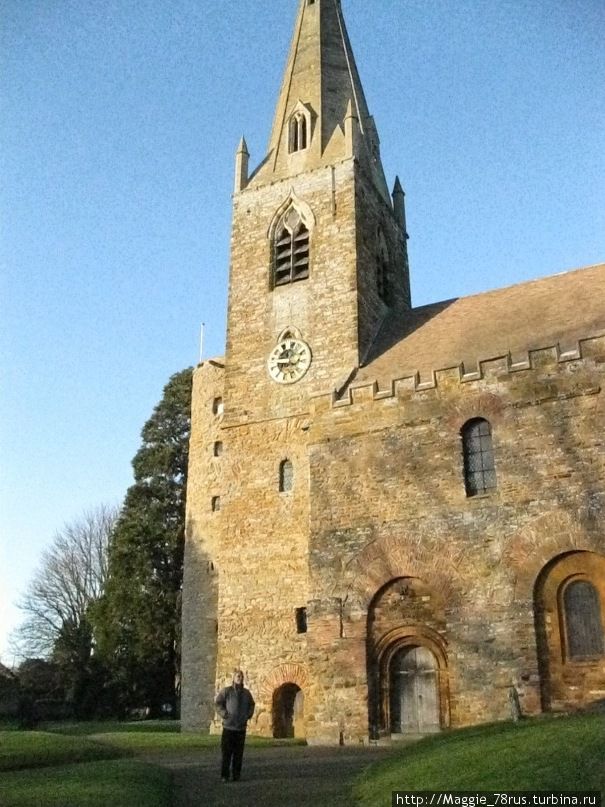 Самая старая в Великобритании Саксонская церковь находится в Бриксвоте, Нортгемптоншир Нортхемптон, Великобритания