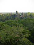 Ангкор Ват, со смотровой площадки на горе