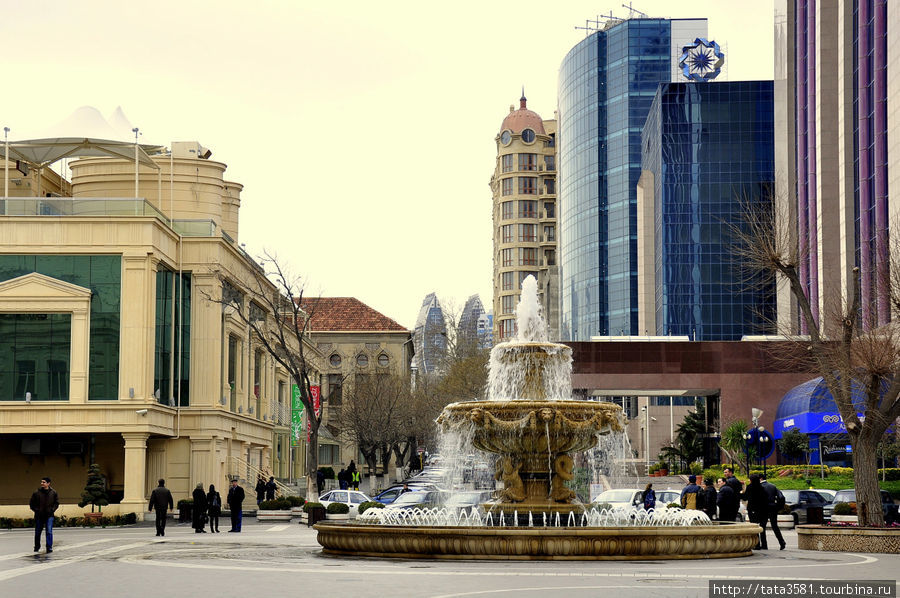 Баку - город ветров, огней и контрастов Баку, Азербайджан