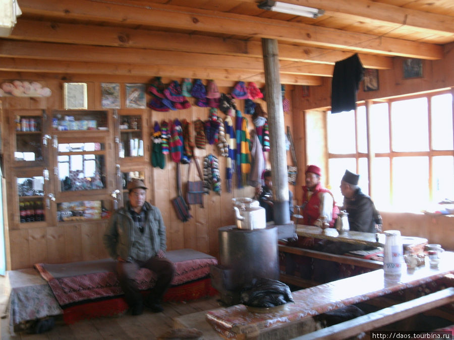 Внутри чайного дома Непал