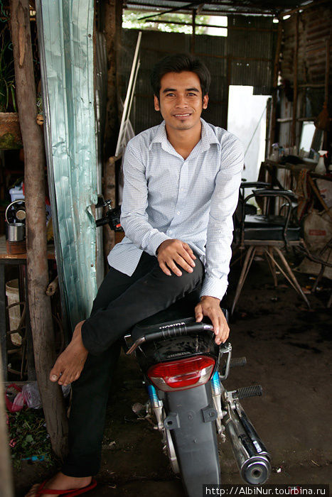 Парикмахер, Chiphu. Камбоджа