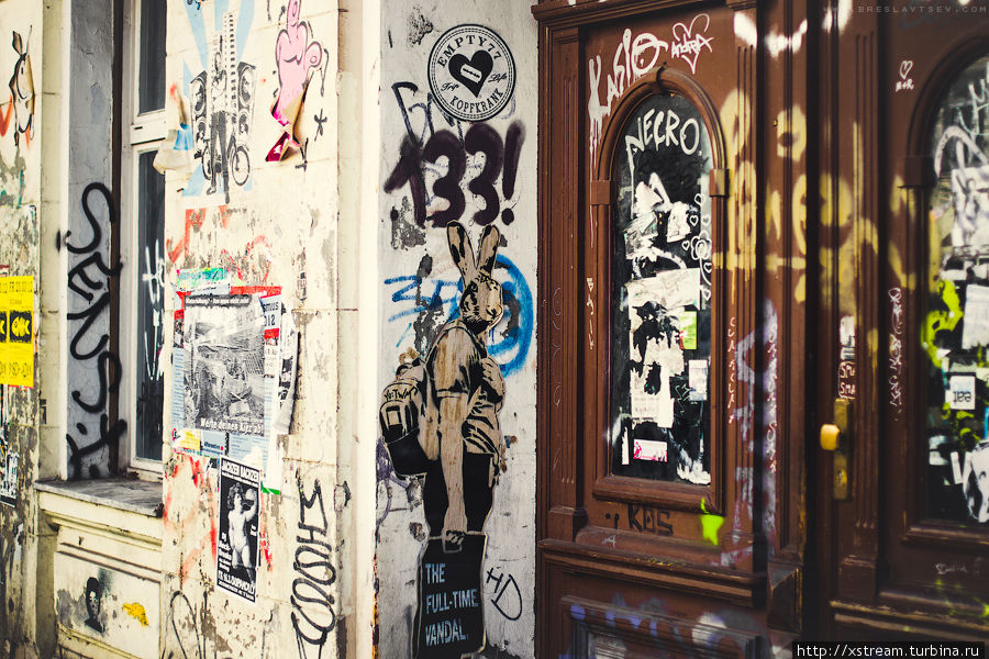 Живописные берлинские стены.. Берлин, Германия