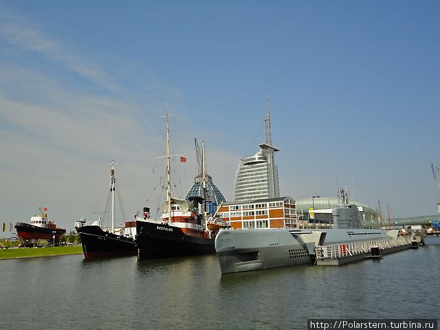 Bremerhaven — бременская гавань Бремерхафен, Германия
