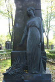 Памятник на могиле В.Ф. Комиссаржевской