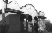 Первоначальный вид верхней станции фуникулера. Фото начала ХХ века