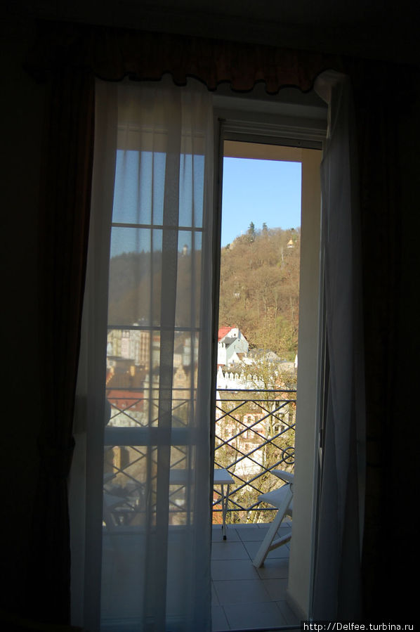 В номере был балкончик Карловы Вары, Чехия