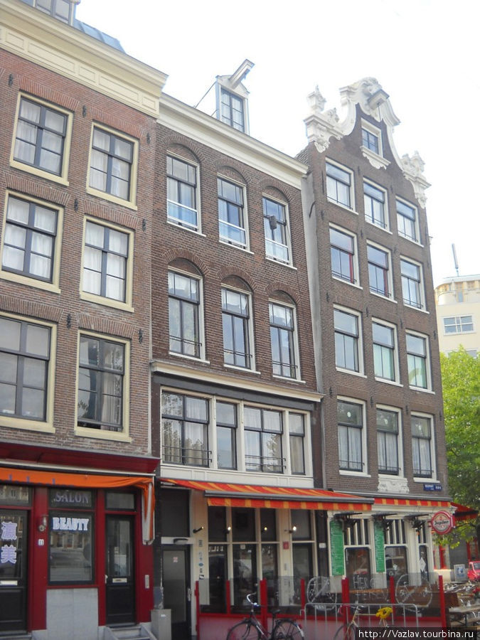 Характерная архитектура Амстердам, Нидерланды