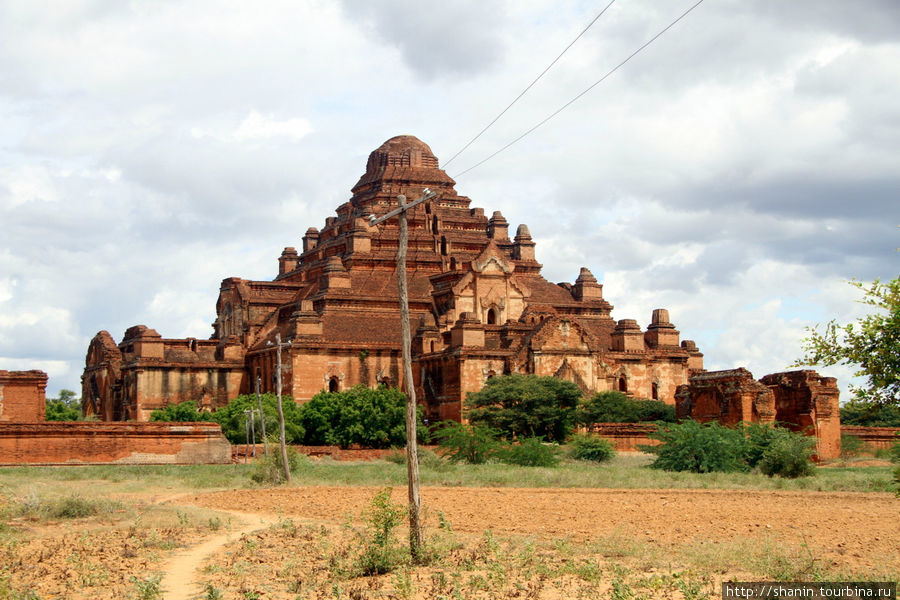 Храм Дхаммаянджи - настоящая пирамида Баган, Мьянма