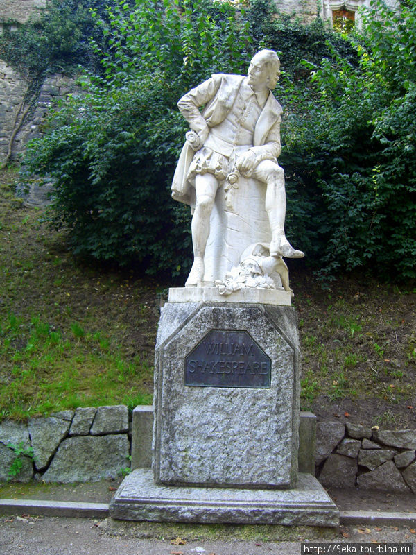 Памятник Шекспиру Веймар, Германия