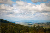Вид на Ябоганскую долину с перевала