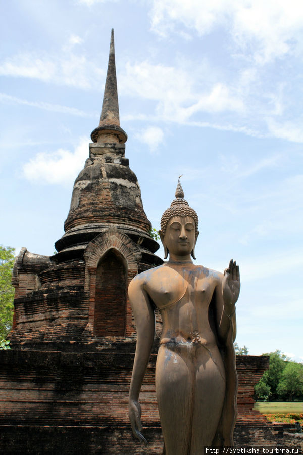 Ват Са Си - Храм на Великолепном пруду Сукхотай, Таиланд