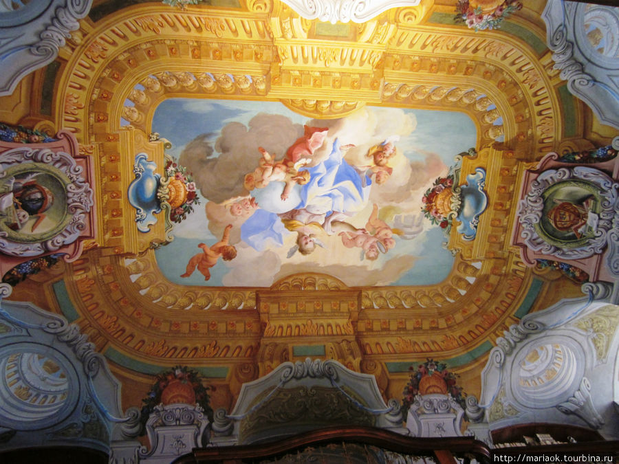 Залы Мелькского монастыря Мельк, Австрия