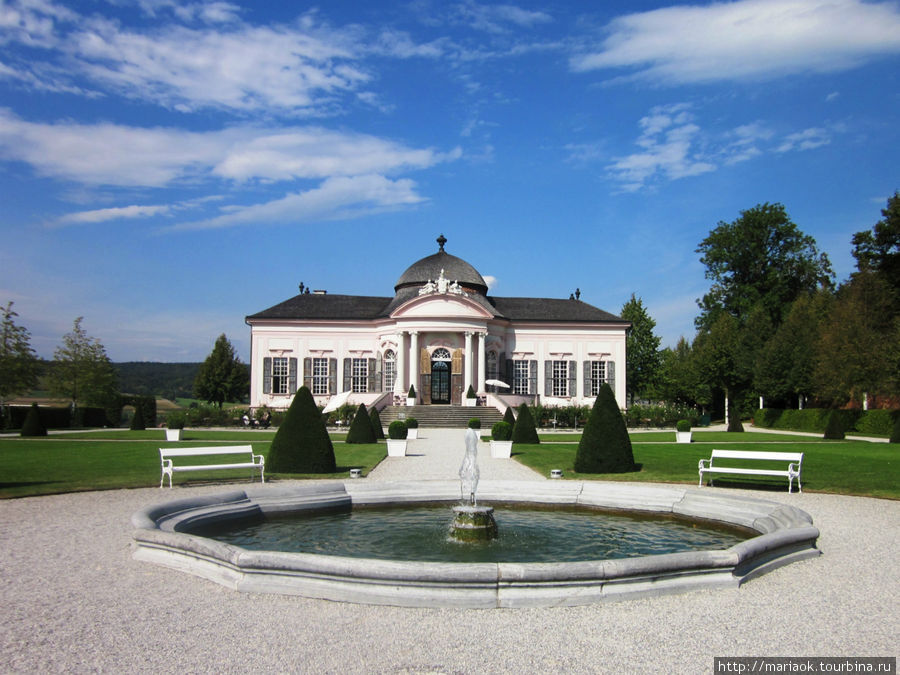 Парк Мелькского монастыря Мельк, Австрия