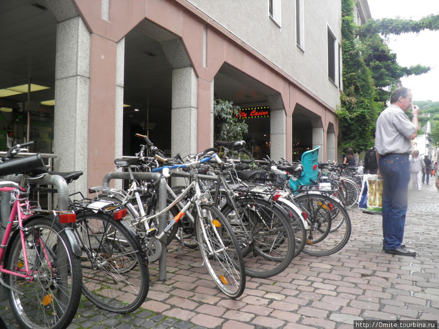 Велосипеды по-всюду. Фрайбург-им-Брайсгау, Германия