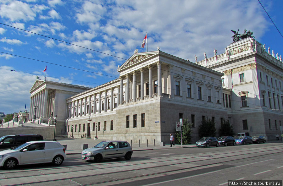 Здание парламента Вена, Австрия