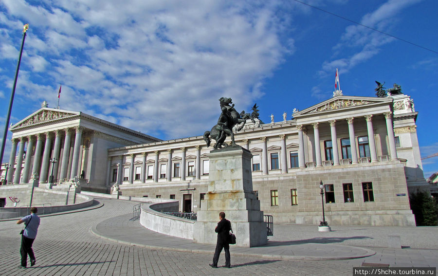 Здание парламента Вена, Австрия