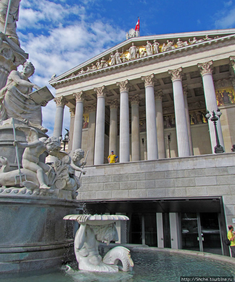 Здание парламента Вена, Австрия