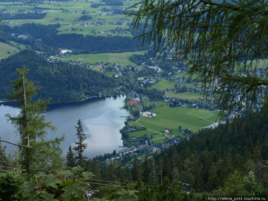 Красоты юго-западного склона горы Лозер Альтаусзее, Австрия