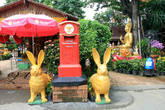 Два зайца, Ват Такаронг в Аюттхае