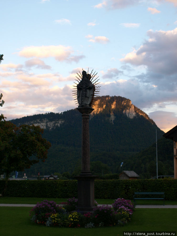 Вечер в Альтаусзее Альтаусзее, Австрия