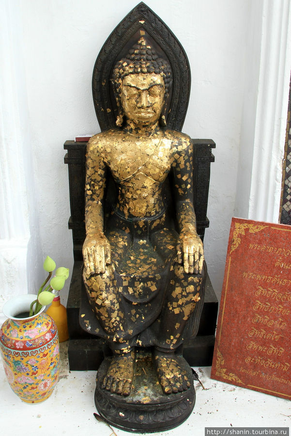 Будда, Ват На Пхрамаин в Аюттхае Аюттхая, Таиланд