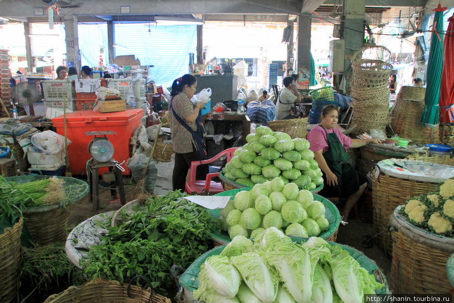 Овощной рынок Бангкок, Таиланд