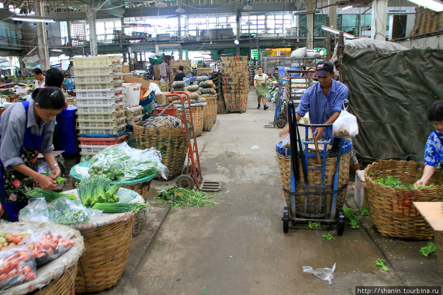 Овощной рынок Бангкок, Таиланд