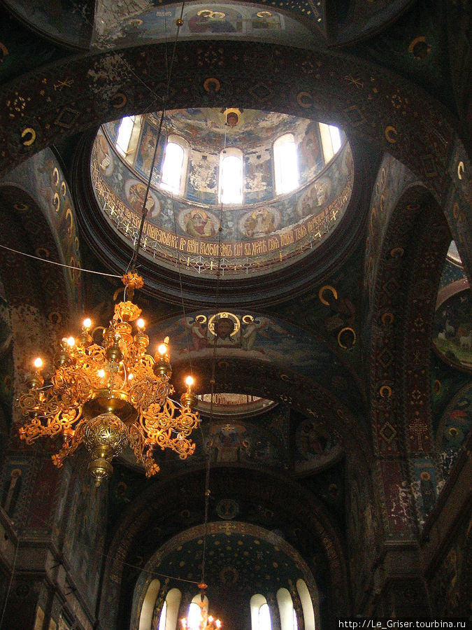 Росписи Пантелеймоновского собора. Новый Афон, Абхазия