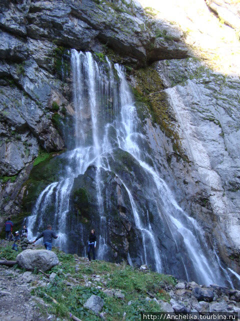 Гегский водопад. Рица Реликтовый Национальный Парк, Абхазия