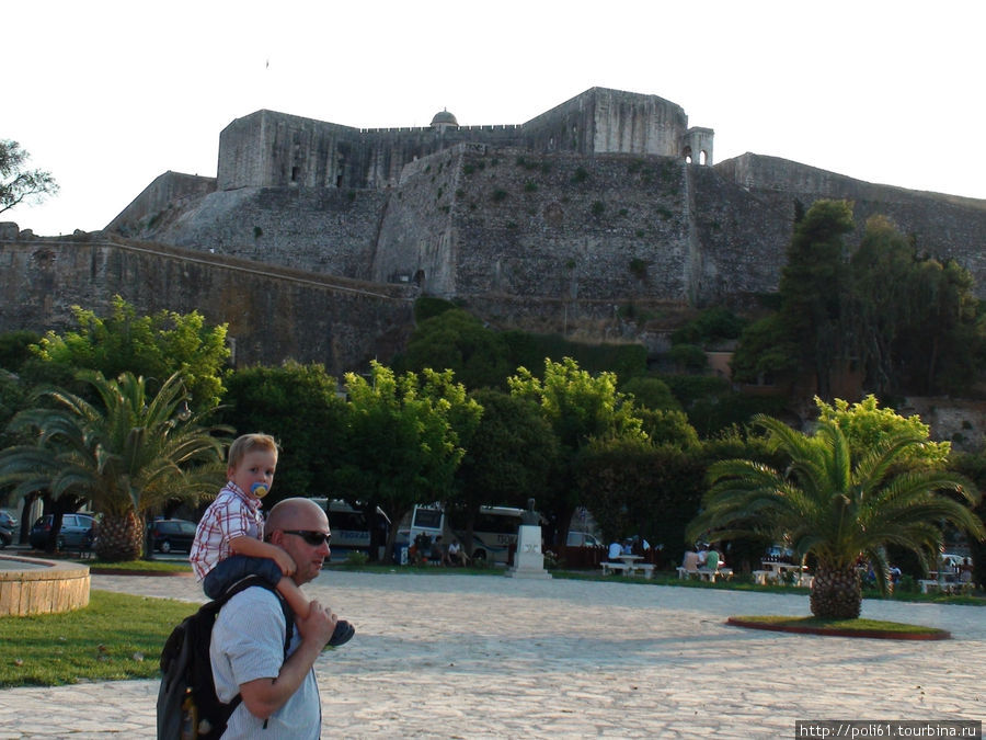 Новая крепость — Нео Фрурио Корфу, остров Корфу, Греция