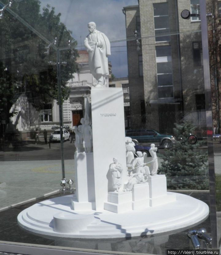 Макет памятника Тарасу Шевченко Харьков, Украина