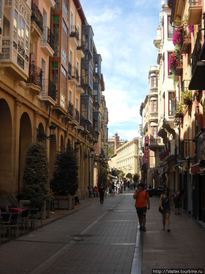 На прогулке по улице Логроньо, Испания