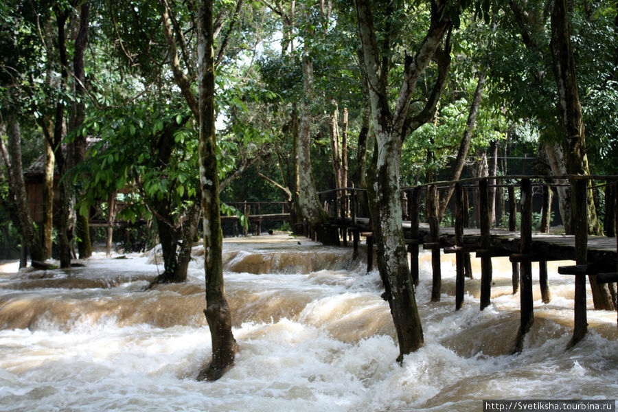 Водопад Тад Сэ Провинция Луангпрабанг, Лаос