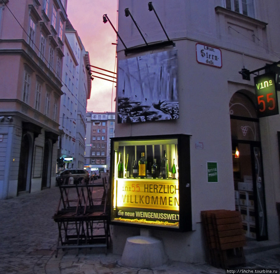 Витрины венских магазинов Вена, Австрия