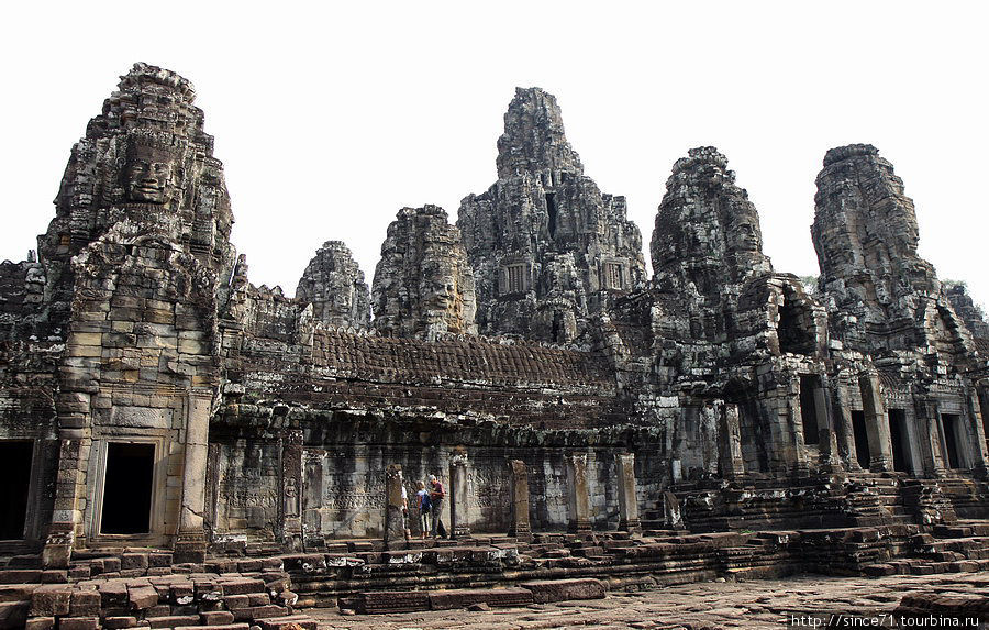 Храмы Ангкора. Байон. Ангкор (столица государства кхмеров), Камбоджа