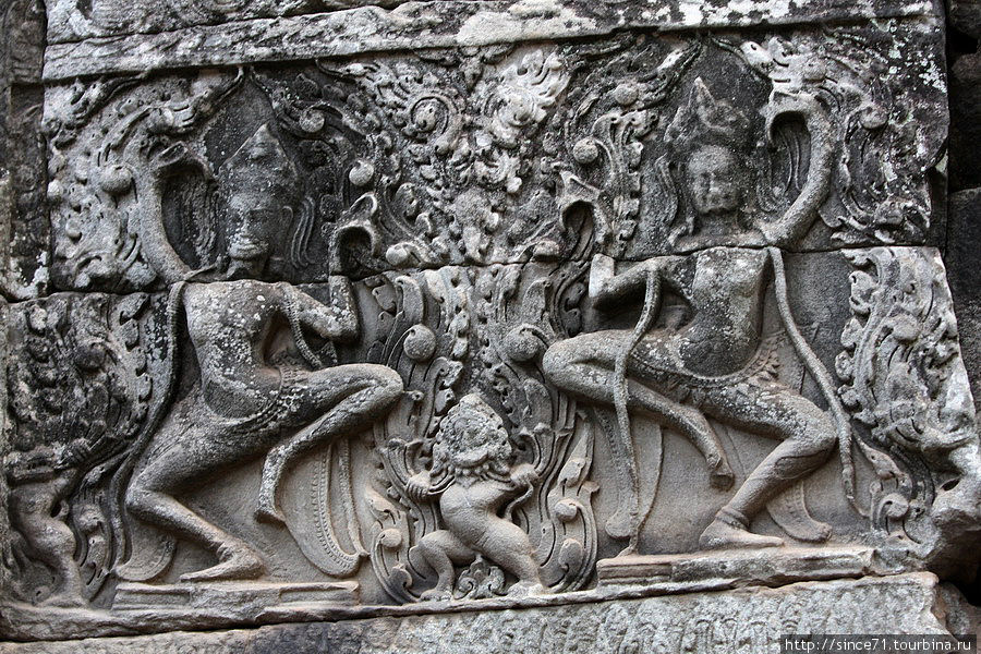 Храмы Ангкора. Байон. Ангкор (столица государства кхмеров), Камбоджа