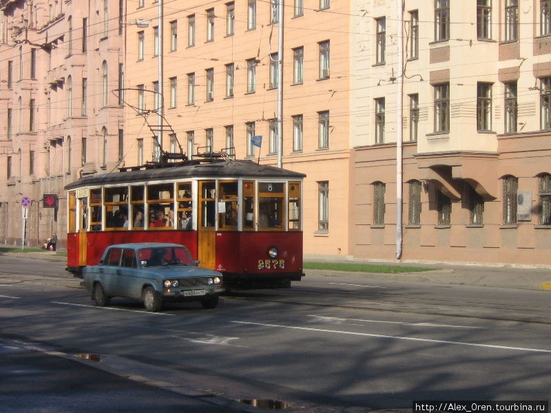 Трамвайная столица Санкт-Петербург, Россия