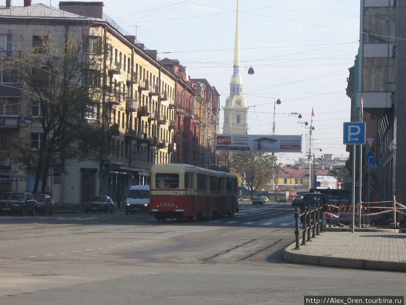 Трамвайная столица Санкт-Петербург, Россия