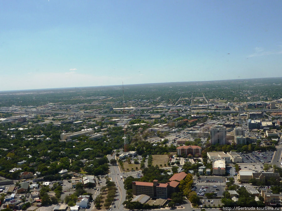Вид на Сан Антонио Сан-Антонио, CША