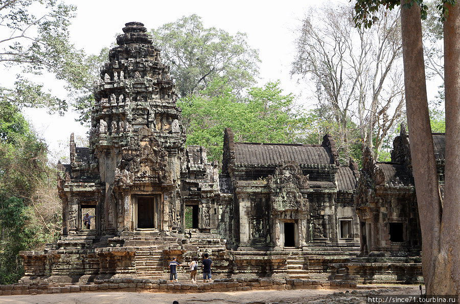 Храмы Ангкора. Тхомманон и Чау Сай Тевода Ангкор (столица государства кхмеров), Камбоджа