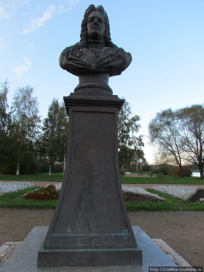 Памятник Меншикову А.Д. князю герцогу ижорскому. Колпино, Россия