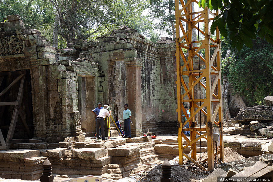 Храмы Ангкора. Та Прохм. Ангкор (столица государства кхмеров), Камбоджа