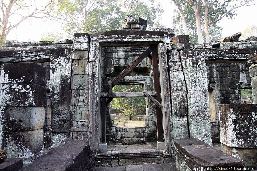 Храмы Анкора.  Бантай Кдей Ангкор (столица государства кхмеров), Камбоджа