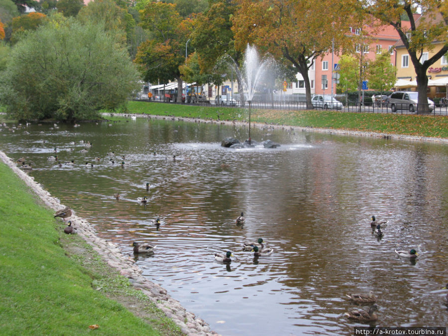 Упсала - университетский городок в Швеции Уппсала, Швеция
