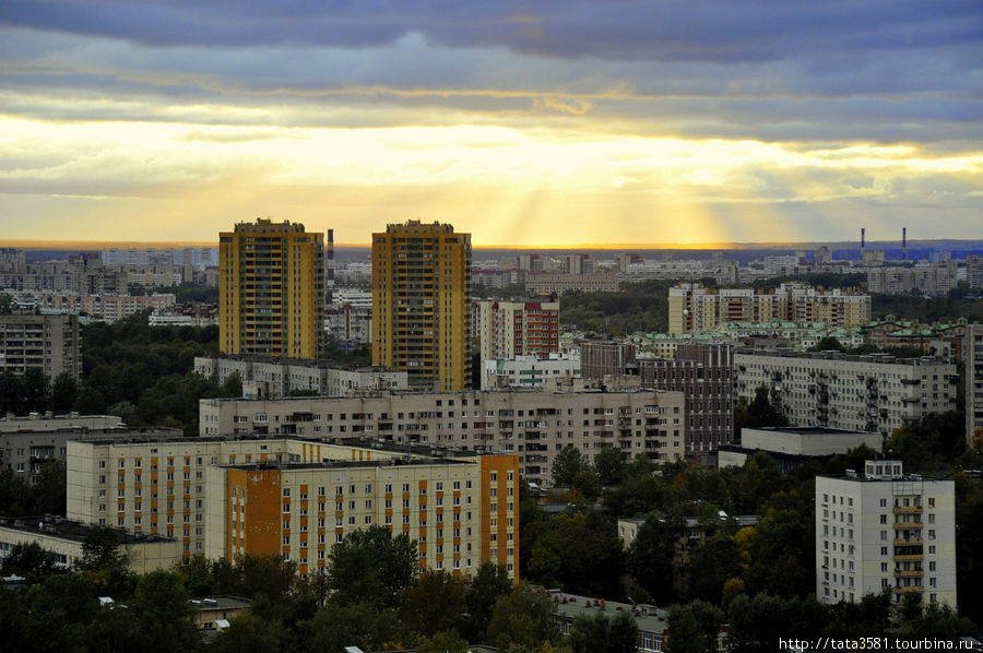 Взгляд на Питер из окна Санкт-Петербург, Россия