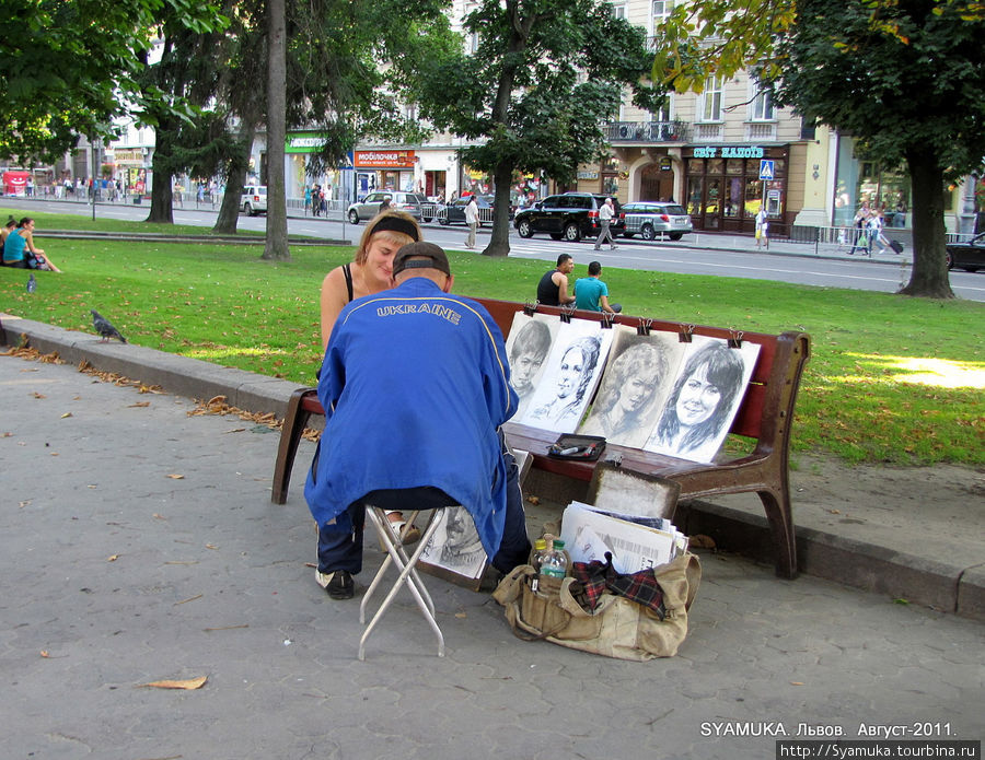 Художник. Львов, Украина