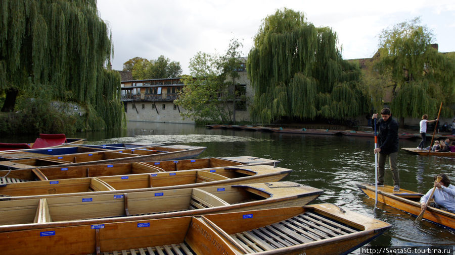 Катание на лодках Кембридж, Великобритания